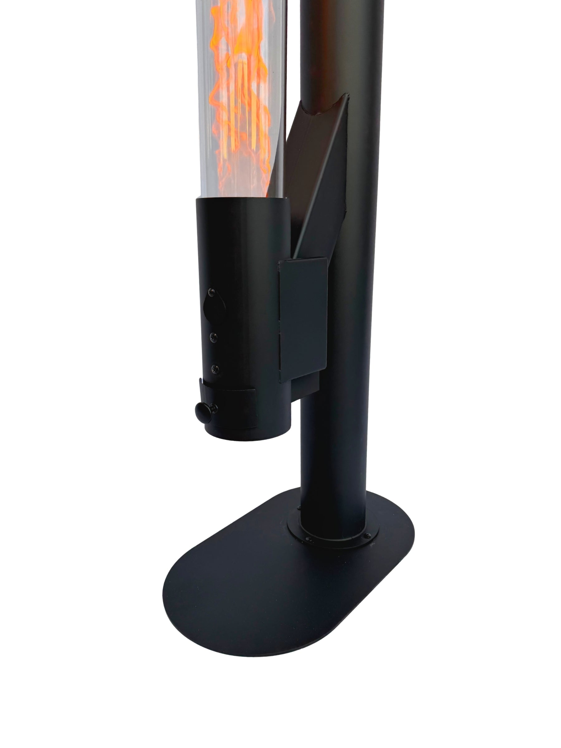 Pelletheizer Terrasse Design – Flamesa Lumina im Garten