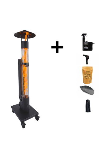 Pelletofen-Startset Flamesa® Avara – Startset inkl. Zubehör