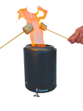 Pellet Feuerschale mit stimmungsvollem Flammenspiel – Flamesa Vulcan