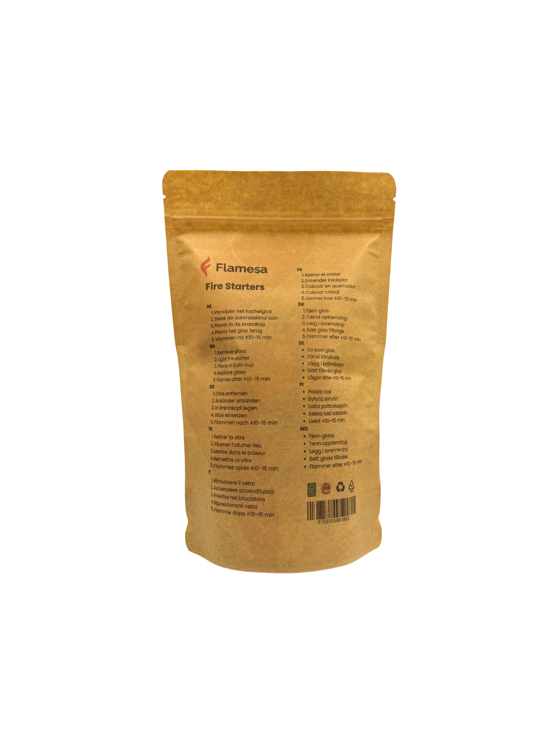 Anzündwürfel für Pelletöfen – Pack à 25