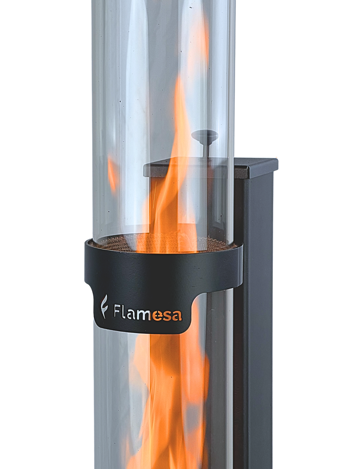 Pelletofen klein mit stimmungsvollem Flammenspiel – Flamesa Avara