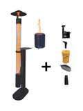 Flamesa® Lumina Startset – Pelletofen mit gratis Flamesa Vulcan und Zubehör