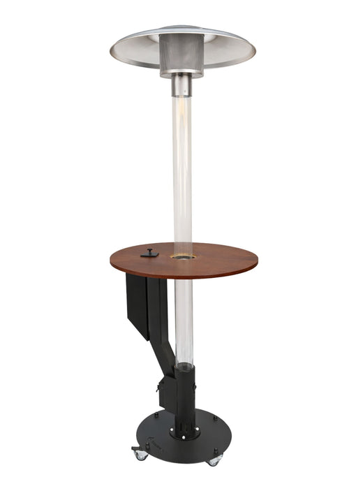 Flamesa® Solaro – Premium Pellet-Feuertisch & Terrassenheizer – 220cm