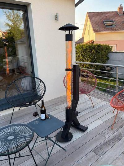 Perfekt unter unserer Überdachung.